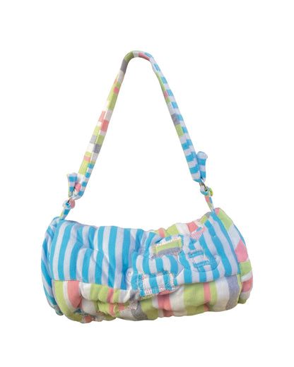 Stripe pillow bag