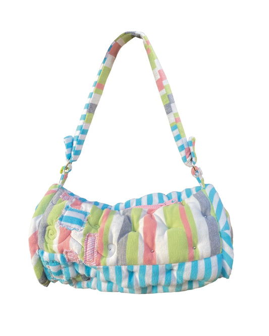 Stripe pillow bag