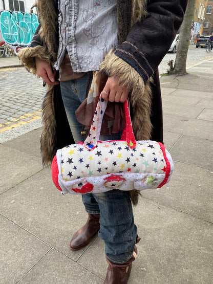 Strawberry pillow bag